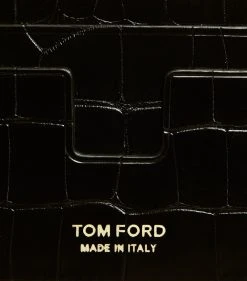 TOM FORD Aligator Card Holder BLK BLK Cardholders -Tom Ford Store tom ford aligator card holder 16678630 32828599 1000