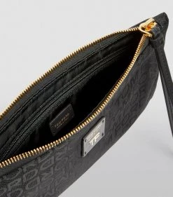 TOM FORD All-Over Logo Flat Travel Pouch U9000 Pouches -Tom Ford Store tom ford all over logo flat travel pouch 17782370 37486564 1000