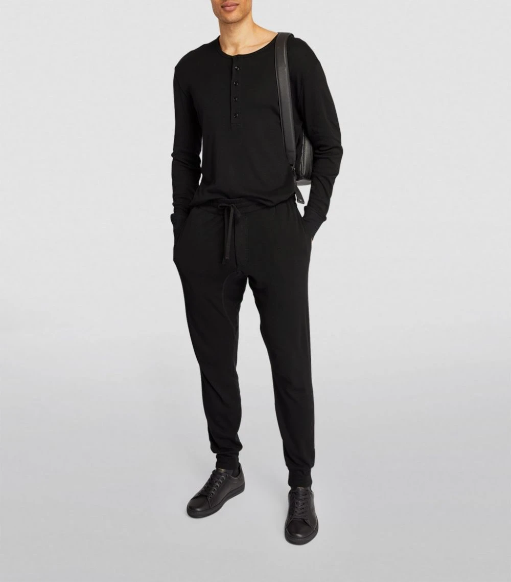 TOM FORD Blended Sweatpants 001 BLK SLD 2 TOM FORD Blended Sweatpants 001 BLK SLD - Image 2