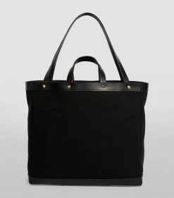 TOM FORD Canvas T Screw Tote Bag C9203 Top Handle Bags -Tom Ford Store tom ford canvas t screw tote bag 16454898 31894456 1000