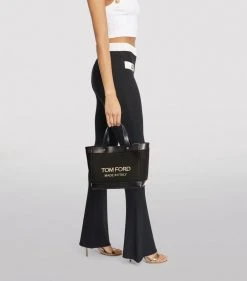 TOM FORD Canvas T Screw Tote Bag C9203 Tote Bags 10 TOM FORD Canvas T Screw Tote Bag C9203 Tote Bags -Tom Ford Store tom ford canvas t screw tote bag 17292634 35343722 1000