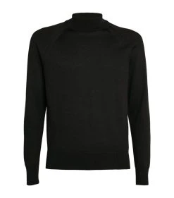 TOM FORD Cashmere-Blend Vanis Sweater 001 BLK SLD Jumpers