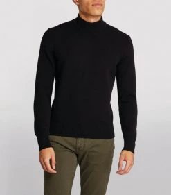 TOM FORD Cashmere Rollneck Sweater 001 BLK SLD Jumpers 8 TOM FORD Cashmere Rollneck Sweater 001 BLK SLD Jumpers -Tom Ford Store tom ford cashmere rollneck sweater 17201310 34801712 1000