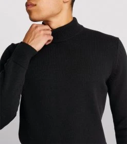 TOM FORD Cashmere Rollneck Sweater 001 BLK SLD Jumpers 11 TOM FORD Cashmere Rollneck Sweater 001 BLK SLD Jumpers -Tom Ford Store tom ford cashmere rollneck sweater 17201310 34801726 1000