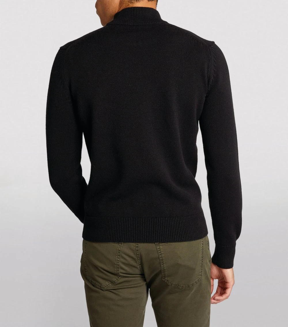 TOM FORD Cashmere Rollneck Sweater 001 BLK SLD Jumpers 4 TOM FORD Cashmere Rollneck Sweater 001 BLK SLD Jumpers - Image 4