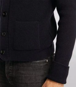 TOM FORD Cashmere Shawl Cardigan 402 DK BLU SLD Cardigans -Tom Ford Store tom ford cashmere shawl cardigan 16905379 33534124 1000