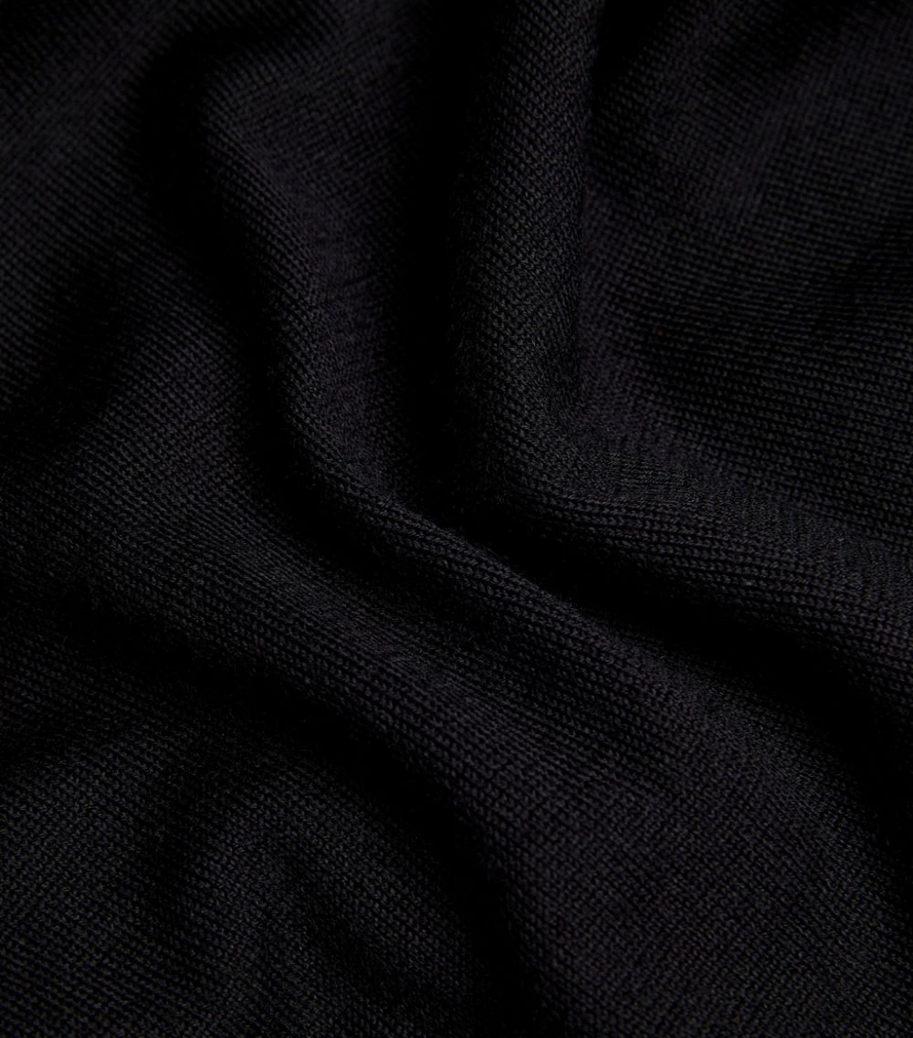 TOM FORD Cashmere-Silk Sweater 001 BLK SLD Jumpers 5 TOM FORD Cashmere-Silk Sweater 001 BLK SLD Jumpers - Image 5