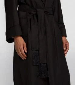 TOM FORD Cashmere Twill Robe 001 BLK SLD Dressing Gowns 11 TOM FORD Cashmere Twill Robe 001 BLK SLD Dressing Gowns -Tom Ford Store tom ford cashmere twill robe 16778343 33024388 1000