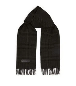 TOM FORD Cashmere-Wool Scarf 306 DK GRN CK Scarves