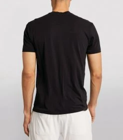 TOM FORD Classic T-Shirt 001 BLK SLD Printed T-Shirts 9 TOM FORD Classic T-Shirt 001 BLK SLD Printed T-Shirts -Tom Ford Store tom ford classic t shirt 16904285 33532986 1000