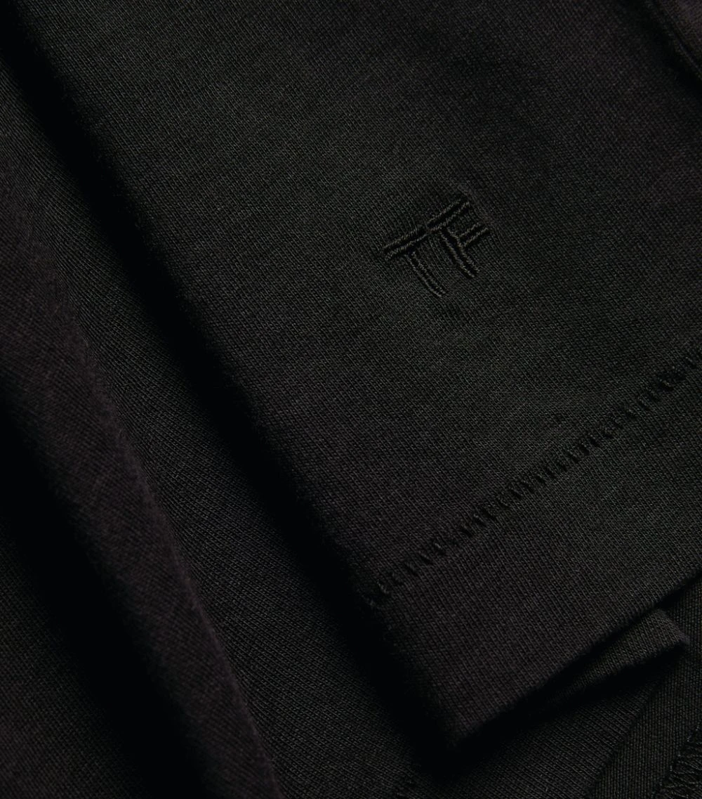 TOM FORD Classic T-Shirt 001 BLK SLD Printed T-Shirts 5 TOM FORD Classic T-Shirt 001 BLK SLD Printed T-Shirts - Image 5