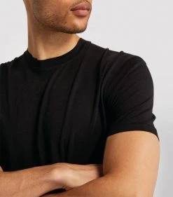 TOM FORD Classic T-Shirt 001 BLK SLD Printed T-Shirts 11 TOM FORD Classic T-Shirt 001 BLK SLD Printed T-Shirts -Tom Ford Store tom ford classic t shirt 16904285 33534552 1000