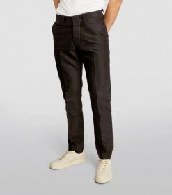 TOM FORD Cotton Chinos 202 DK BRW SLD -Tom Ford Store tom ford cotton chinos 17532633 37068795 1000