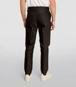 TOM FORD Cotton Chinos 202 DK BRW SLD -Tom Ford Store tom ford cotton chinos 17532633 37069812 1000