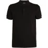TOM FORD Cotton Polo Shirt 001 BLK SLD Polo Shirts