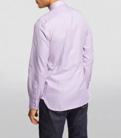 TOM FORD Cotton Shirt 676 BR PNK CK Formal Shirts -Tom Ford Store tom ford cotton shirt 17531547 37267335 1000