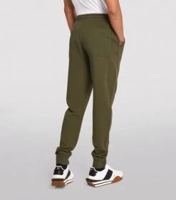 TOM FORD Cotton Sweatpants 302 DK GRN SLD -Tom Ford Store tom ford cotton sweatpants 16999157 33868098 1000