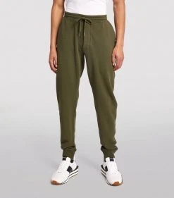 TOM FORD Cotton Sweatpants 302 DK GRN SLD -Tom Ford Store tom ford cotton sweatpants 16999157 33868100 1000