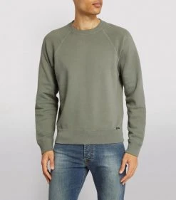 TOM FORD Cotton Sweatshirt 452 LT BLU SLD Sweatshirts -Tom Ford Store tom ford cotton sweatshirt 17532627 36807239 1000