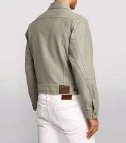 TOM FORD Cotton Zip-Up Jacket 022 DK GRY SLD Bomber Jackets -Tom Ford Store tom ford cotton zip up jacket 17531570 36853931 1000