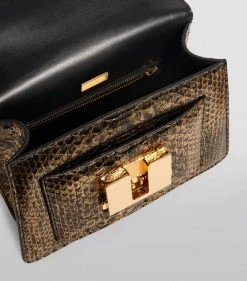 TOM FORD Croc-Embossed Leather 001 Top-Handle Bag U2006 Top Handle Bags 13 TOM FORD Croc-Embossed Leather 001 Top-Handle Bag U2006 Top Handle Bags -Tom Ford Store tom ford croc embossed leather 001 top handle bag 16455509 31890805 1000