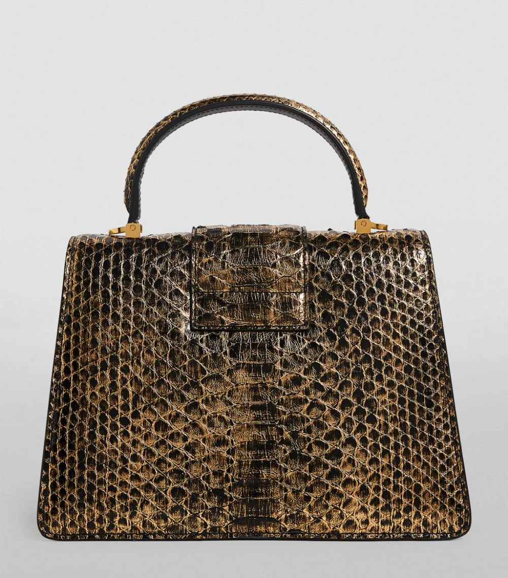 TOM FORD Croc-Embossed Leather 001 Top-Handle Bag U2006 Top Handle Bags 4 TOM FORD Croc-Embossed Leather 001 Top-Handle Bag U2006 Top Handle Bags - Image 4