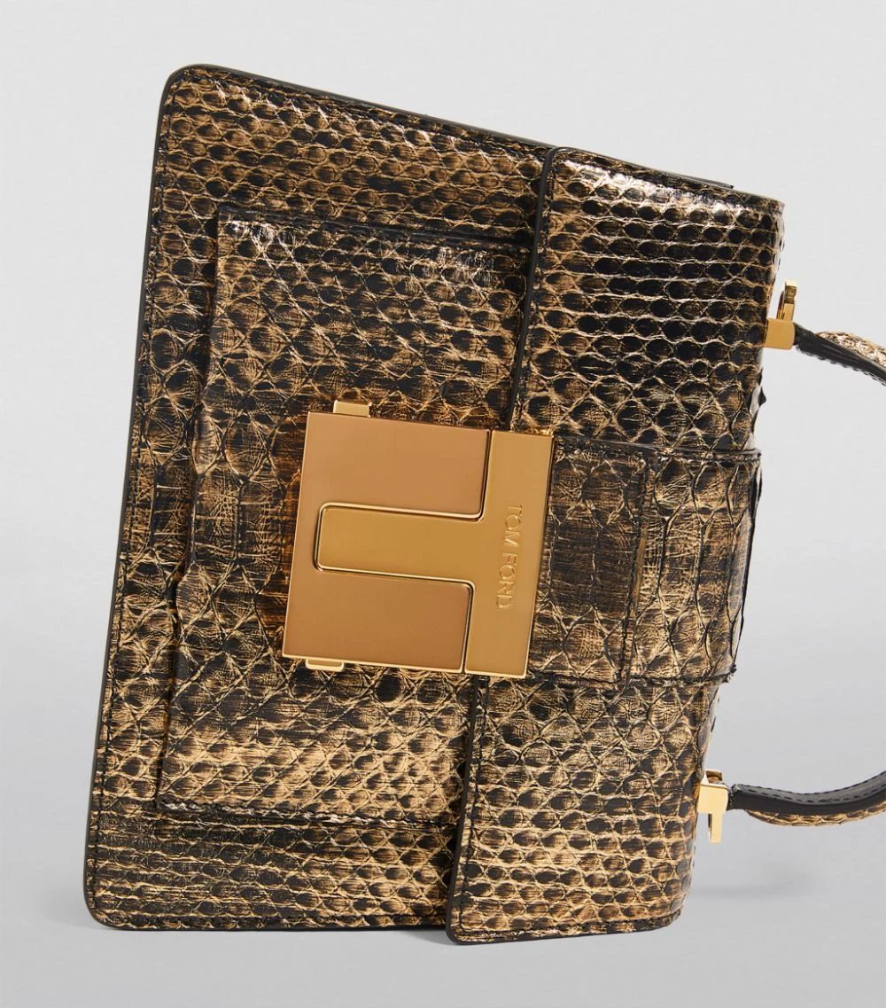 TOM FORD Croc-Embossed Leather 001 Top-Handle Bag U2006 Top Handle Bags 8 TOM FORD Croc-Embossed Leather 001 Top-Handle Bag U2006 Top Handle Bags - Image 8