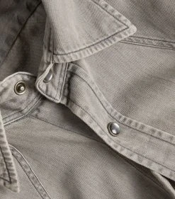 TOM FORD Denim Shirt 023 LT GRY SLD Casual Shirts -Tom Ford Store tom ford denim shirt 17530941 37057018 1000