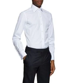 TOM FORD French Cuff Shirt 100 WHT Formal Shirts -Tom Ford Store tom ford french cuff shirt 15014554 25202737 1000