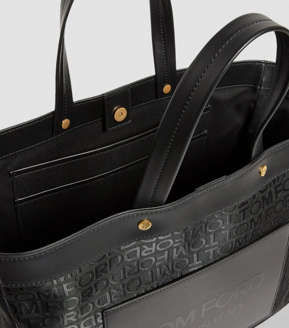 TOM FORD Large T Screw Tote Bag U9000 Shoulder Bags 6 TOM FORD Large T Screw Tote Bag U9000 Shoulder Bags - Image 6