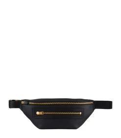 TOM FORD Leather Belt Bag BLK BLACK Pouches