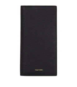 TOM FORD Leather Bifold Wallet BLK BLK Wallets
