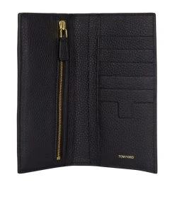 TOM FORD Leather Bifold Wallet BLK BLK Wallets -Tom Ford Store tom ford leather bifold wallet 14999718 25413042 1000