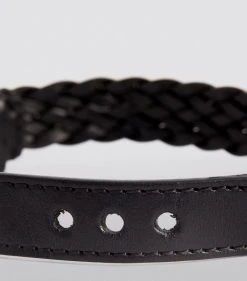 TOM FORD Leather Braided Bracelet BSV BLK Bracelets -Tom Ford Store tom ford leather braided bracelet 16625576 32338164 1000