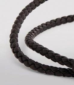 TOM FORD Leather Braided Bracelet BLG BLK Bracelets 9 TOM FORD Leather Braided Bracelet BLG BLK Bracelets -Tom Ford Store tom ford leather braided bracelet 17201295 34801896 1000