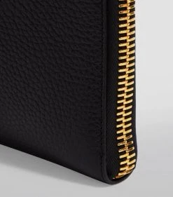 TOM FORD Leather Buckley Zip Pouch BLK BLK Pouches -Tom Ford Store tom ford leather buckley zip pouch 14823498 25389694 1000