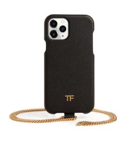 TOM FORD Leather Chain Phone Case U9000 Mobile Phone Accessories