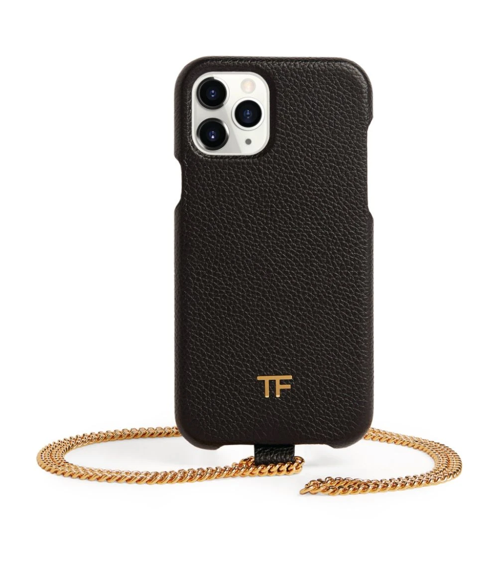 TOM FORD Leather Chain Phone Case U9000 Mobile Phone Accessories 1 TOM FORD Leather Chain Phone Case U9000 Mobile Phone Accessories