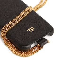 TOM FORD Leather Chain Phone Case U9000 Mobile Phone Accessories 5 TOM FORD Leather Chain Phone Case U9000 Mobile Phone Accessories -Tom Ford Store tom ford leather chain phone case 17550686 36311547 1000