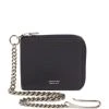 TOM FORD Leather Chain Wallet DNVNAVY Wallets