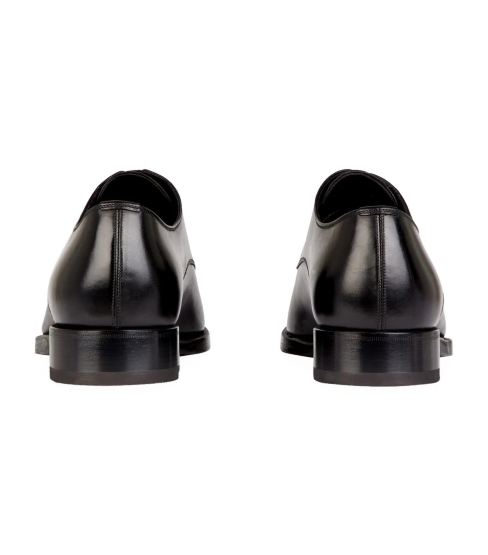 TOM FORD Leather Gianni Derby Shoes NER BLK Smart Shoes 2 TOM FORD Leather Gianni Derby Shoes NER BLK Smart Shoes - Image 2