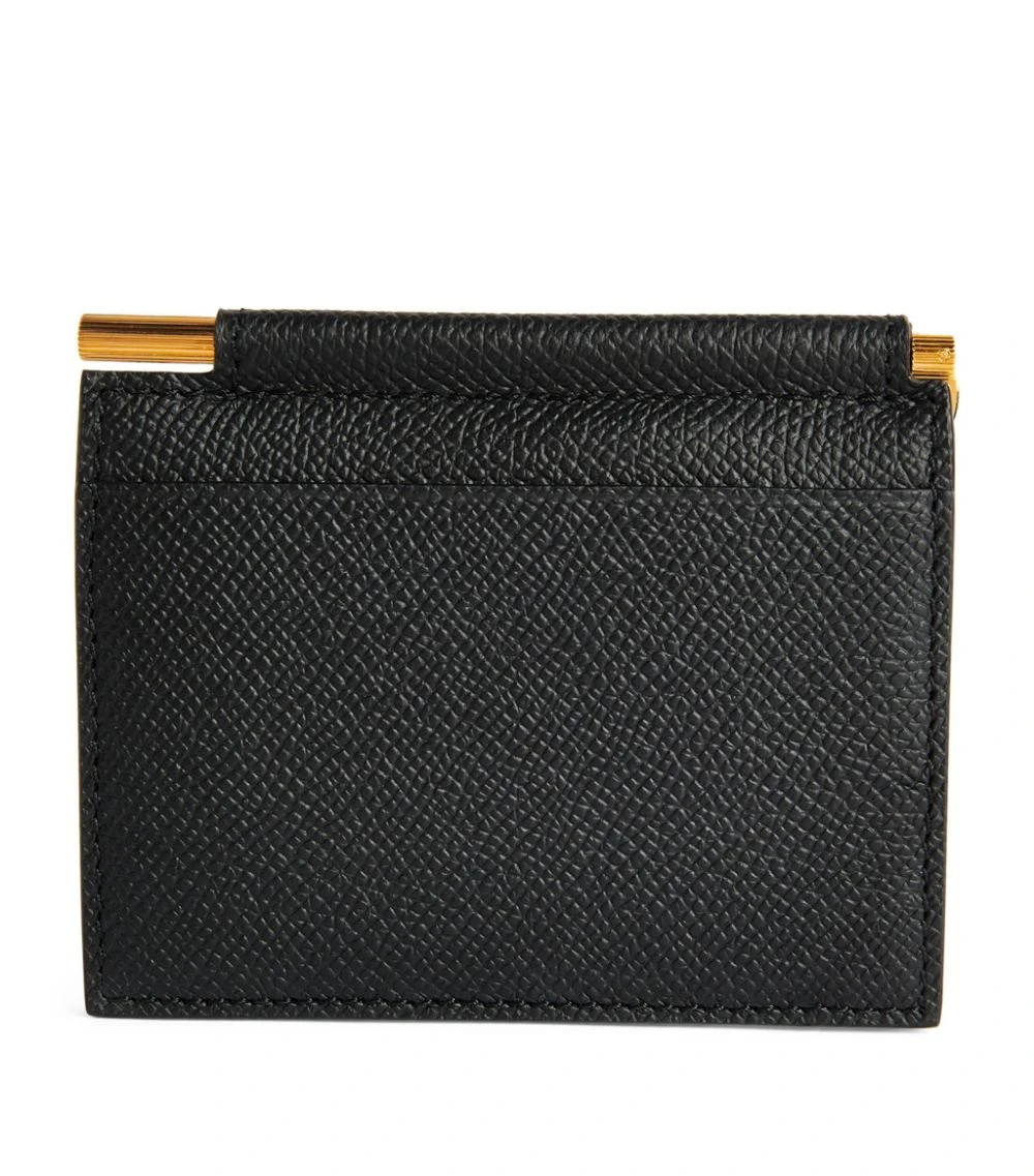 TOM FORD Leather Money Clip Wallet U9000 BLACK Wallets 2 TOM FORD Leather Money Clip Wallet U9000 BLACK Wallets - Image 2
