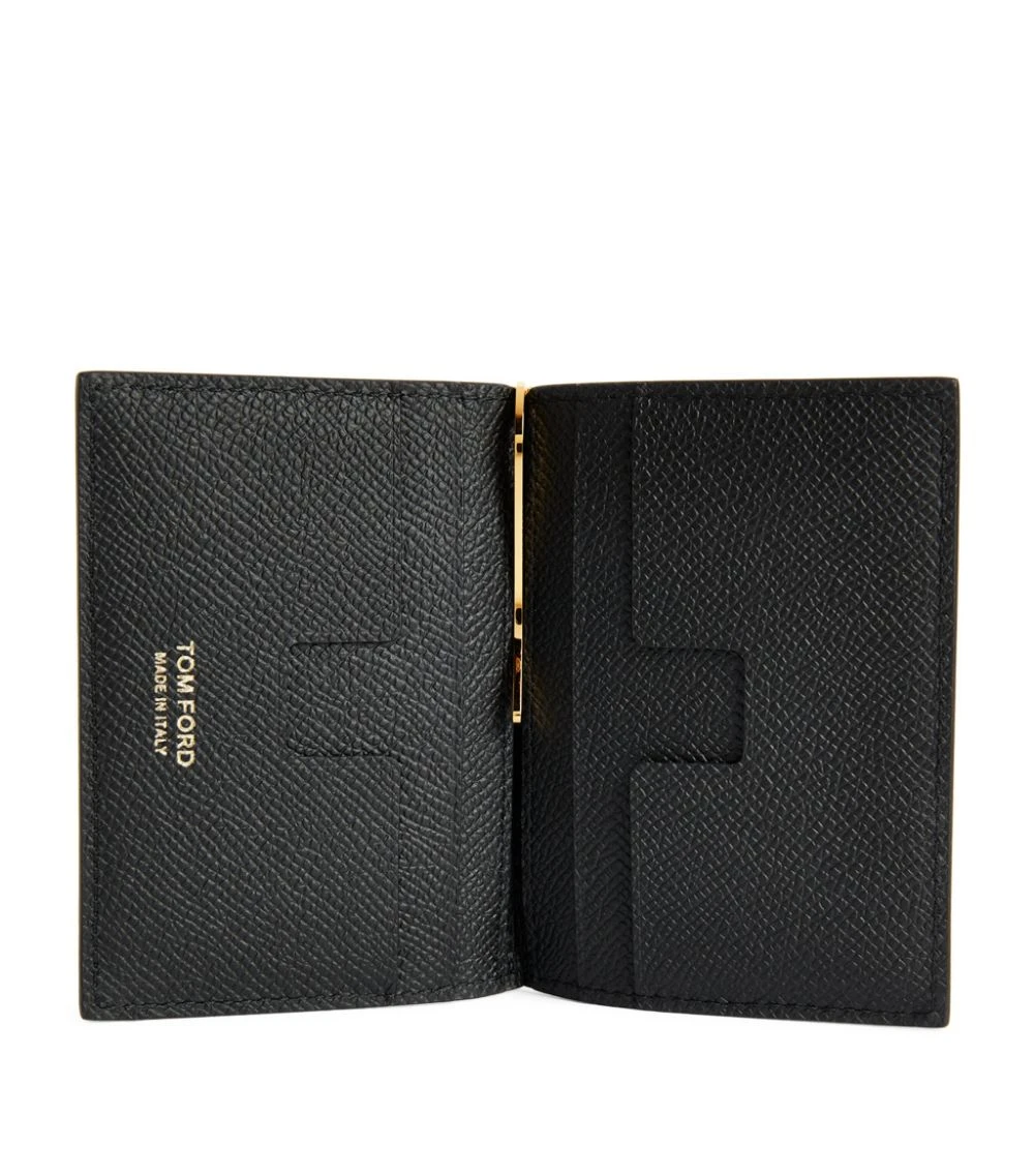 TOM FORD Leather Money Clip Wallet U9000 BLACK Wallets 3 TOM FORD Leather Money Clip Wallet U9000 BLACK Wallets - Image 3