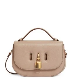TOM FORD Leather Padlock Saddle Bag U8006 Crossbody Bags