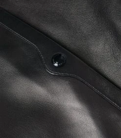 TOM FORD Leather-Panelled Jacket 001 BLK SLD Leather Jackets 10 TOM FORD Leather-Panelled Jacket 001 BLK SLD Leather Jackets -Tom Ford Store tom ford leather panelled jacket 17202085 34801732 1000