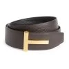 TOM FORD Leather Reversible Belt C7906BLKBRWN Belts