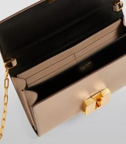 TOM FORD Leather T Clasp Bag U8006 Shoulder Bags -Tom Ford Store tom ford leather t clasp bag 16456076 31894629 1000