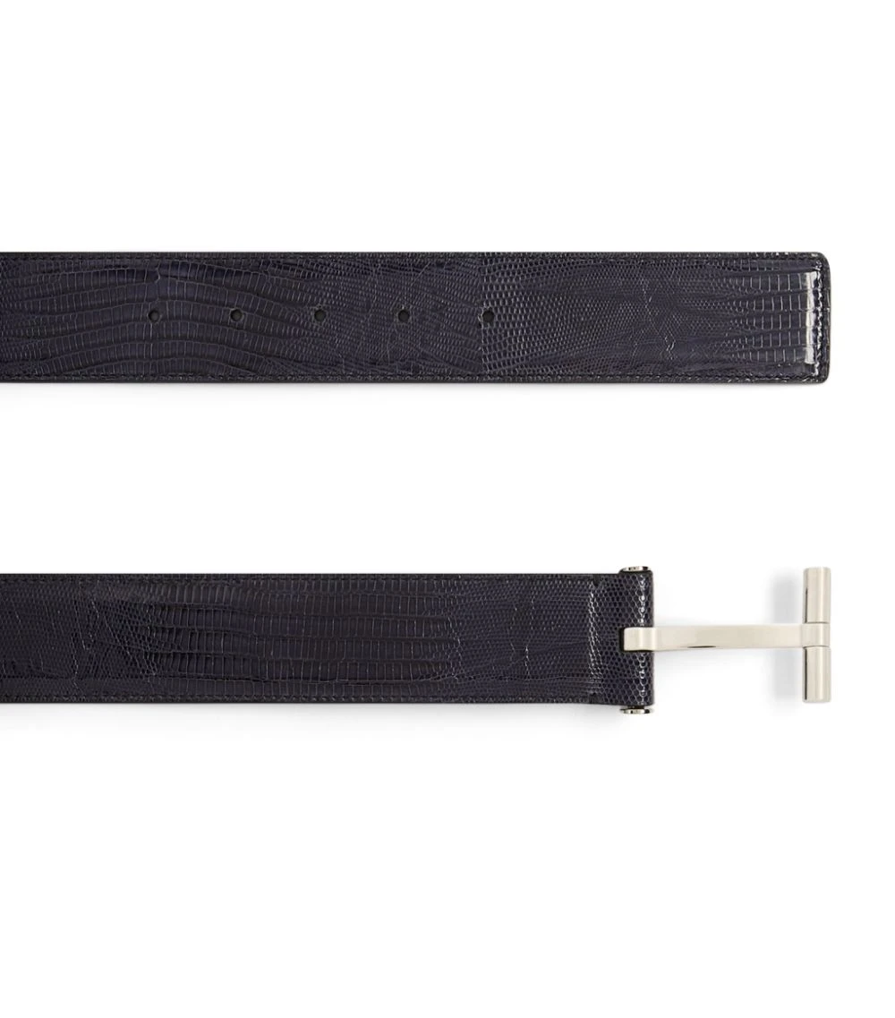 TOM FORD Leather T Clasp Belt DNV Belts 2 TOM FORD Leather T Clasp Belt DNV Belts - Image 2