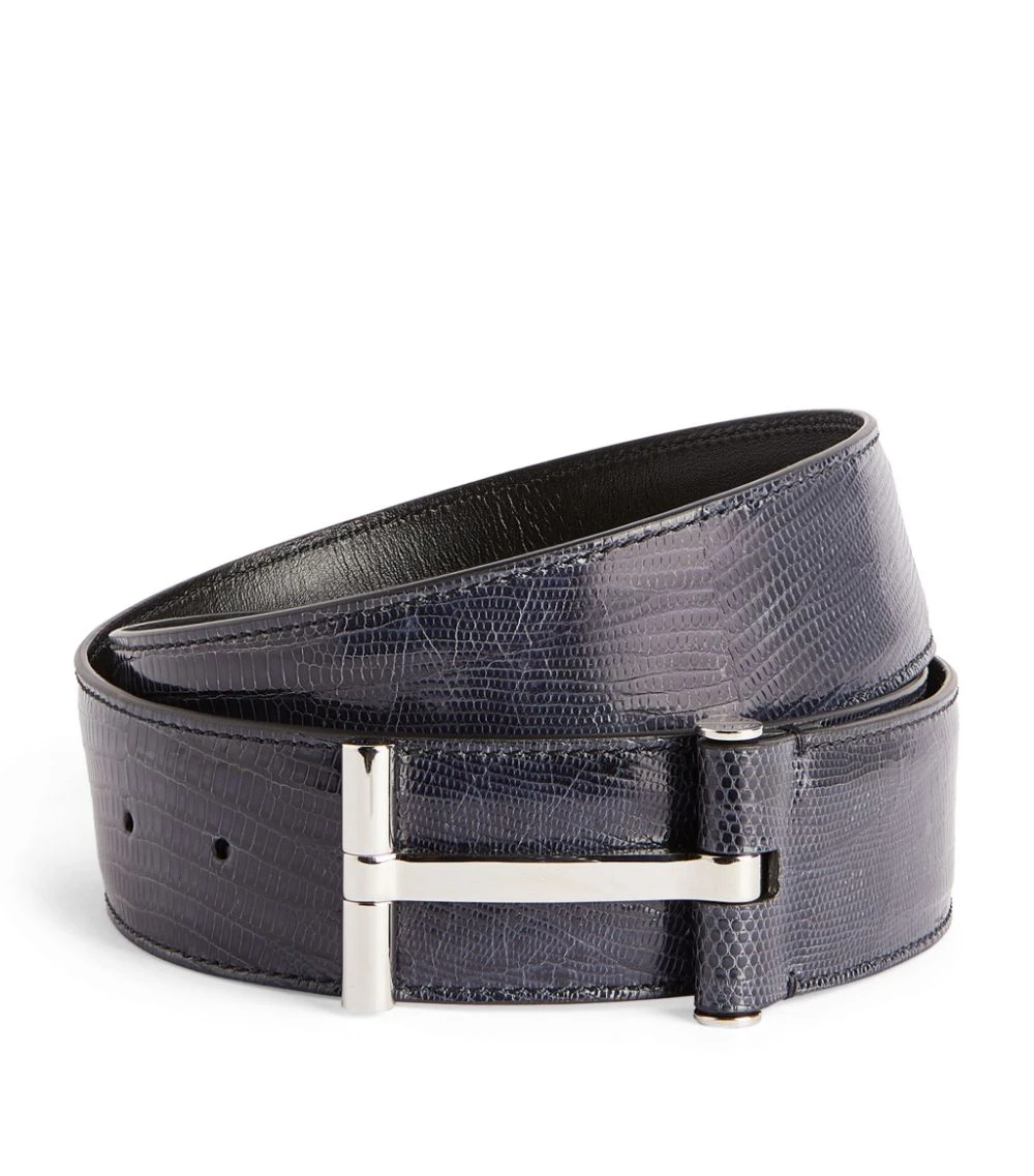 TOM FORD Leather T Clasp Belt DNV Belts 1 TOM FORD Leather T Clasp Belt DNV Belts