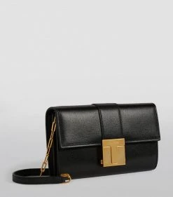 TOM FORD Leather T-Clasp Chain Shoulder Bag u9000 Shoulder Bags 7 TOM FORD Leather T-Clasp Chain Shoulder Bag u9000 Shoulder Bags -Tom Ford Store tom ford leather t clasp chain shoulder bag 16455532 31894554 1000